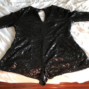 Charlotte Russe Sequin Romper!
